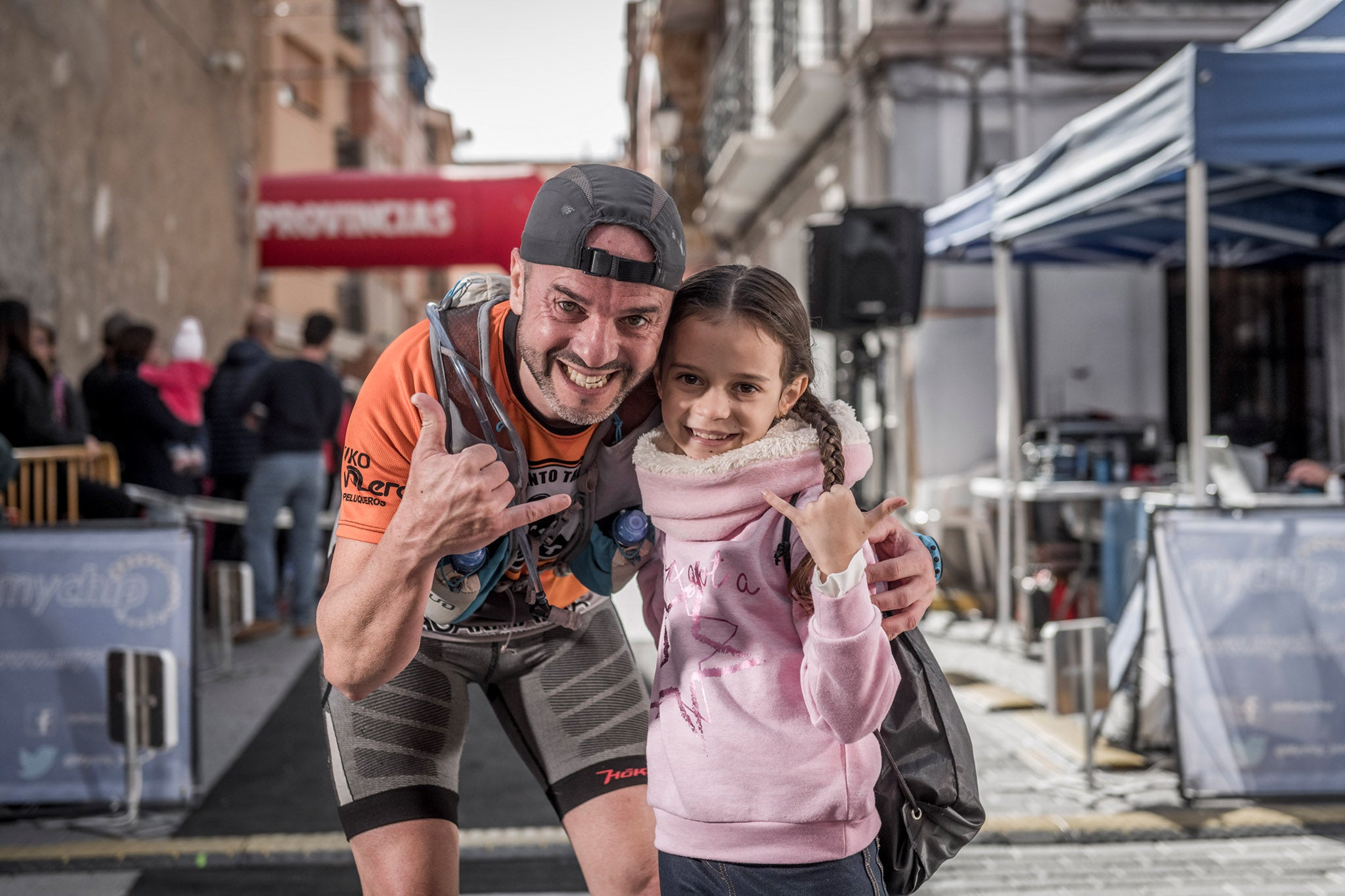 Galería de fotos de la llegada a meta de la carrera de 30 kilómetros del Trail de Montanejos 2018