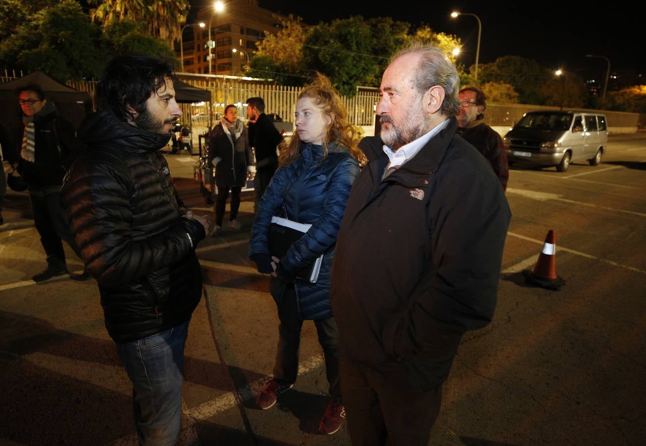 El actor Pedro Alonso ('La casa de papel') se mete en la piel de un personaje «totalmente despreciable» en la película 'El silencio del pantano' que se rueda en Valencia. La cinta se basa en la novela homónima de Juanjo Braulio.