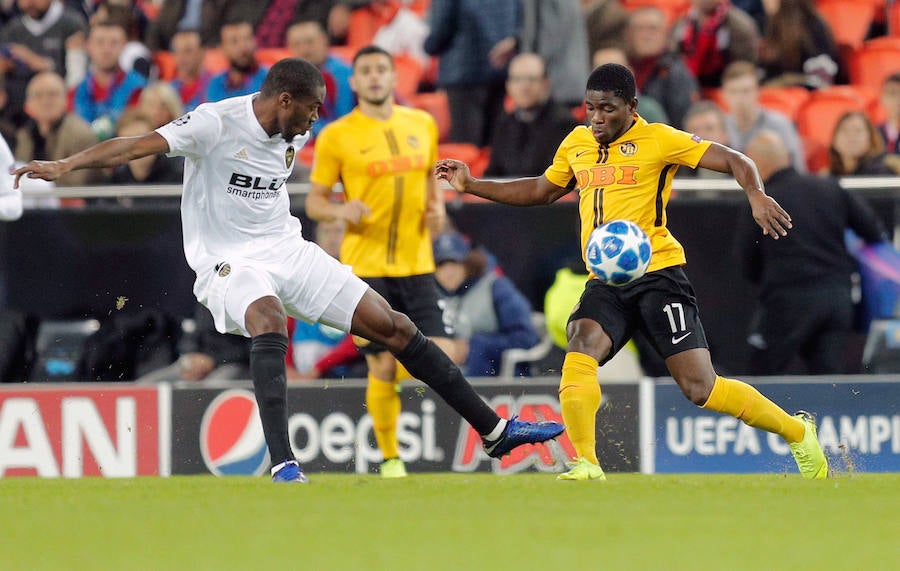 Estas son las imágenes que deja el choque de la cuarta jornada de Champions en Mestalla