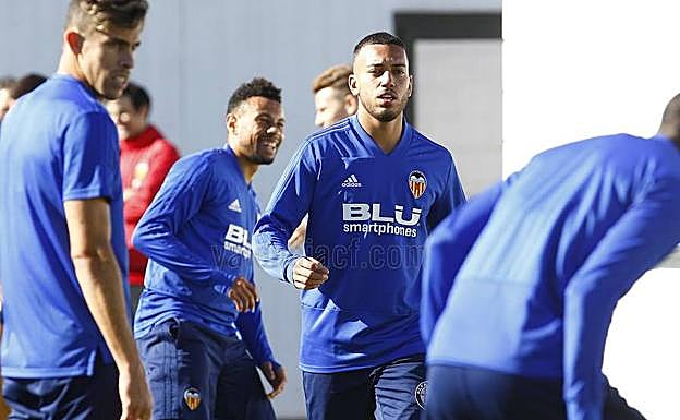 Entrenamiento del Valencia 