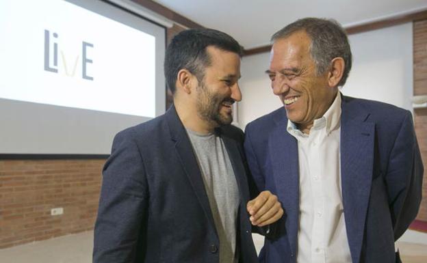 Vicent Marzà, conseller de Educación, y Miquel Soler, secretario autonómico.