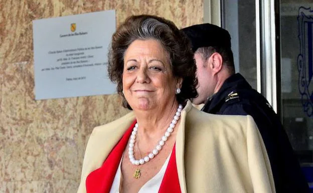 La que fuera alcaldesa de Valencia, Rita Barberá.