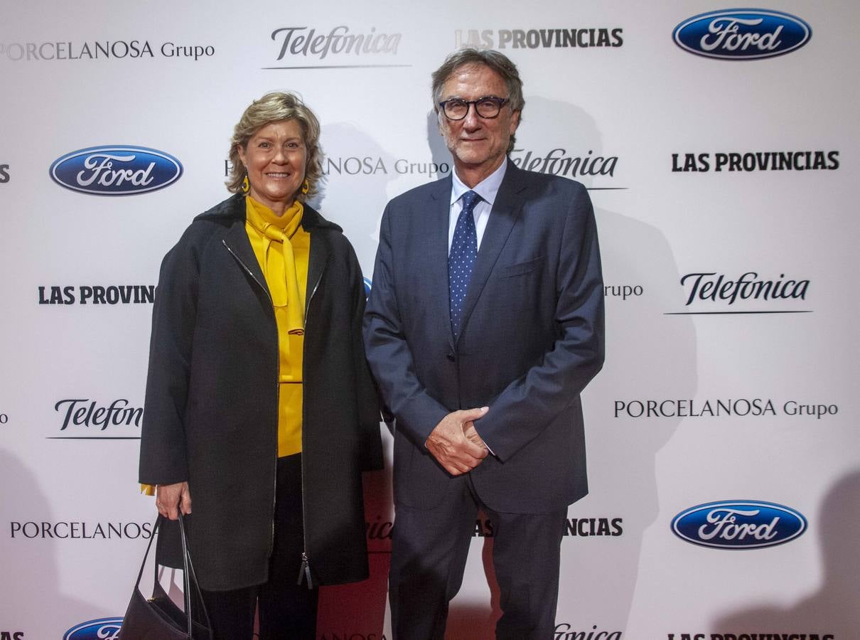 Fernando Mulas, director del Instituto Valenciano de Neurología Pediátrica, y su esposa, Carmen Mas.