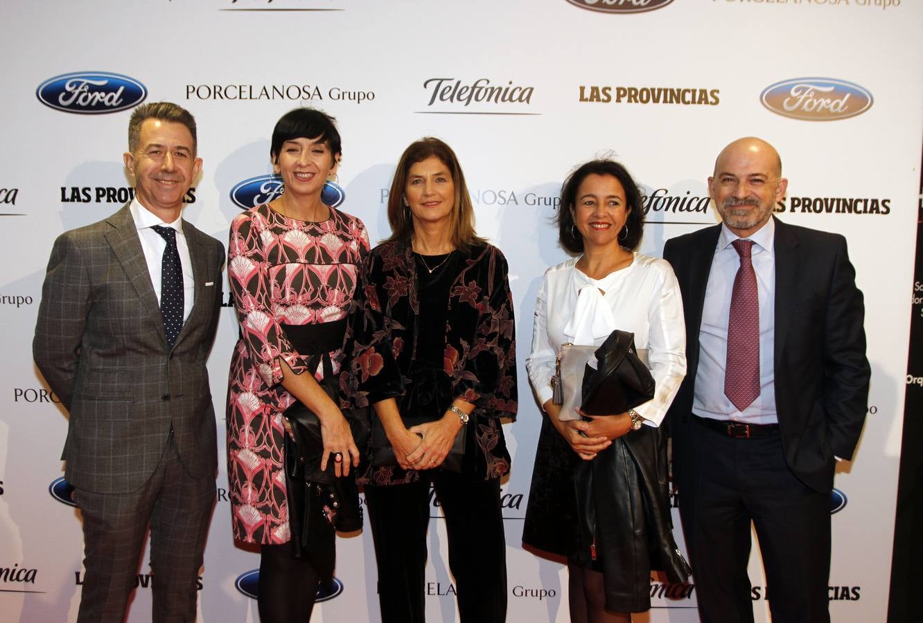 Pedro Núñez, Ana María Hernández, Miriam Fluixà, Marga Ferrà y Carlos Fluixà.