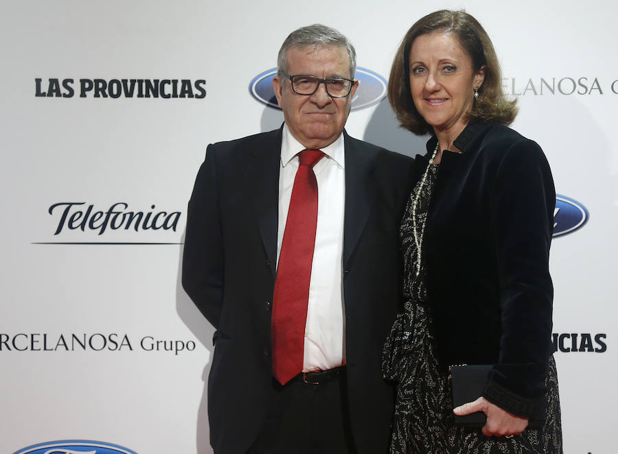 Fermín Palacios, presidente del Sindicato Independiente, e Inmaculada Rubio.