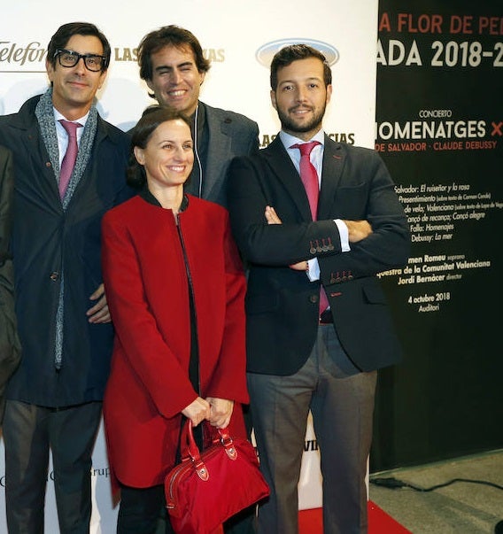 David Marco, Ester Cucala, Juan Maldonado y Borja Escrivá, de la consultora PwC.