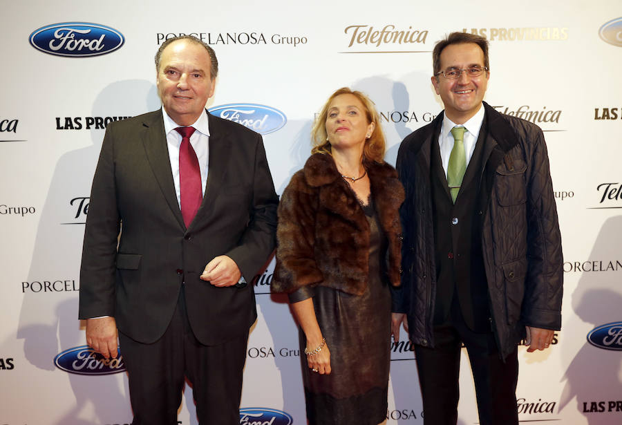 José Vicente Morata, presidente de Cámara Valencia, Julia Díez y Joaquín Longares, director territorial de Iberdrola en la Comunitat Valenciana.