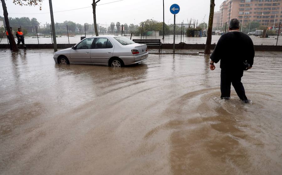 Inundaciones en Valencia.