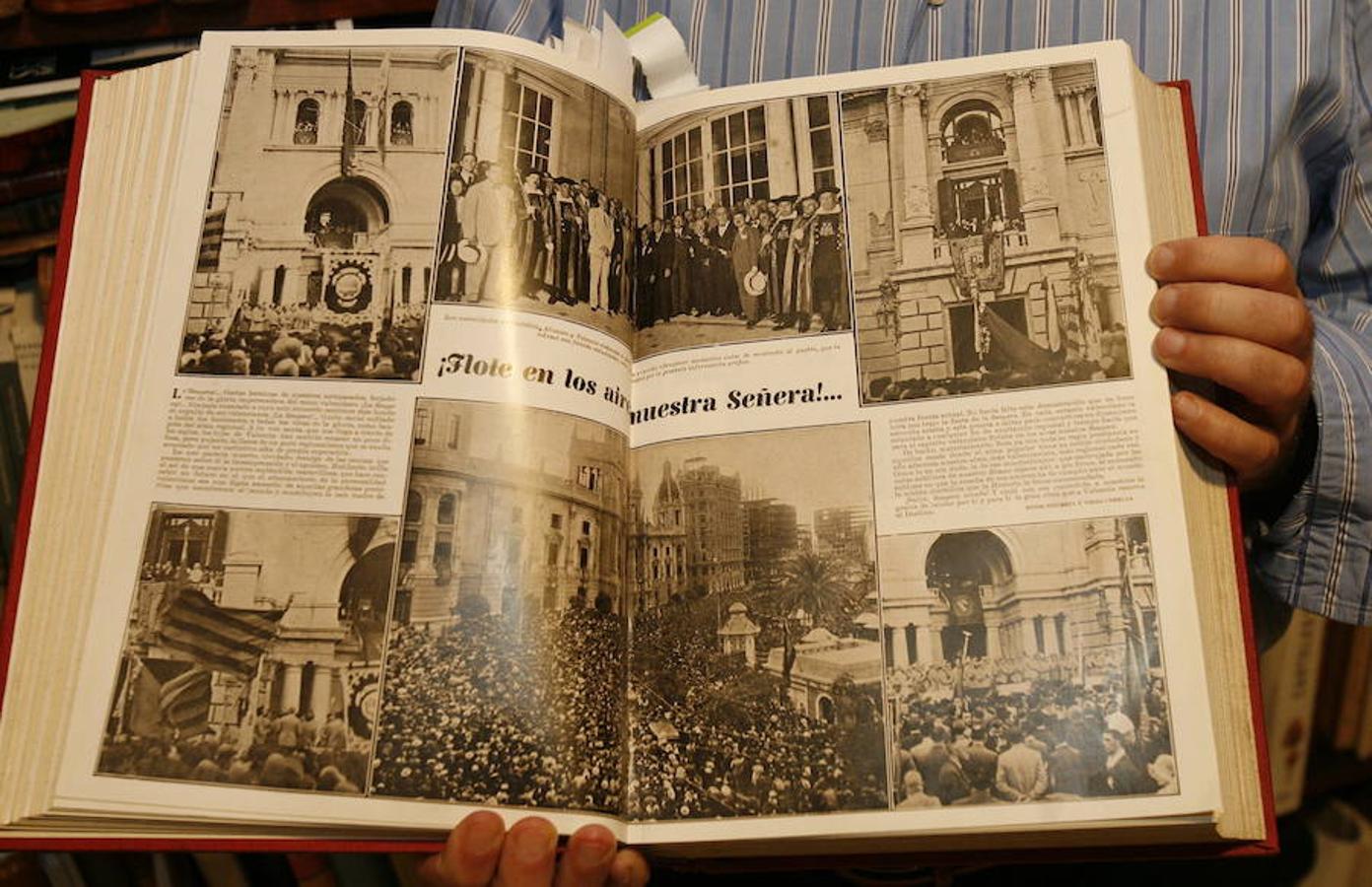 En Valencia existen dos lugares en los que aún se respira ese aliento de ilusión y optimismo por el formato de papel. La librería Anticuario Rafael Solaz y El Asilo del Libro, dos enclaves únicos en la ciudad ubicados en pleno barrio del Mercado, en los que los amantes de la lectura pueden sumergirse horas y perder la noción del tiempo para celebrar el Día de las Librerías. 