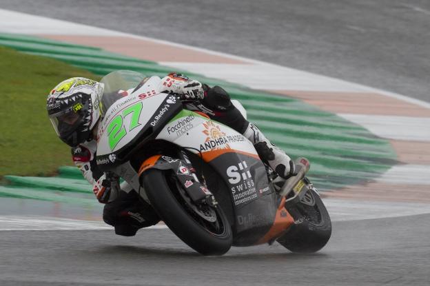 Iker Lecuona, durante los entrenamientos libres del Gran Premio de la Comunitat. 