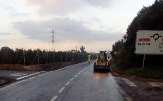 Carreteras en la Ribera. 