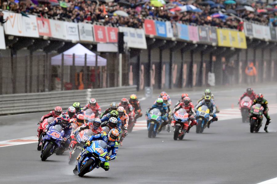 Así está siendo la última jornada del mundial de motociclismo en Cheste