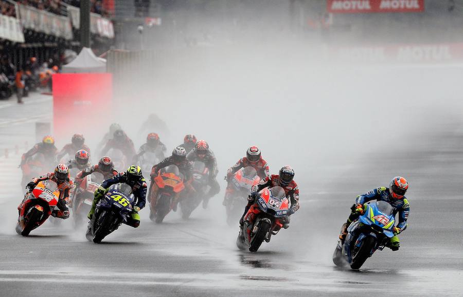 Así está siendo la última jornada del mundial de motociclismo en Cheste