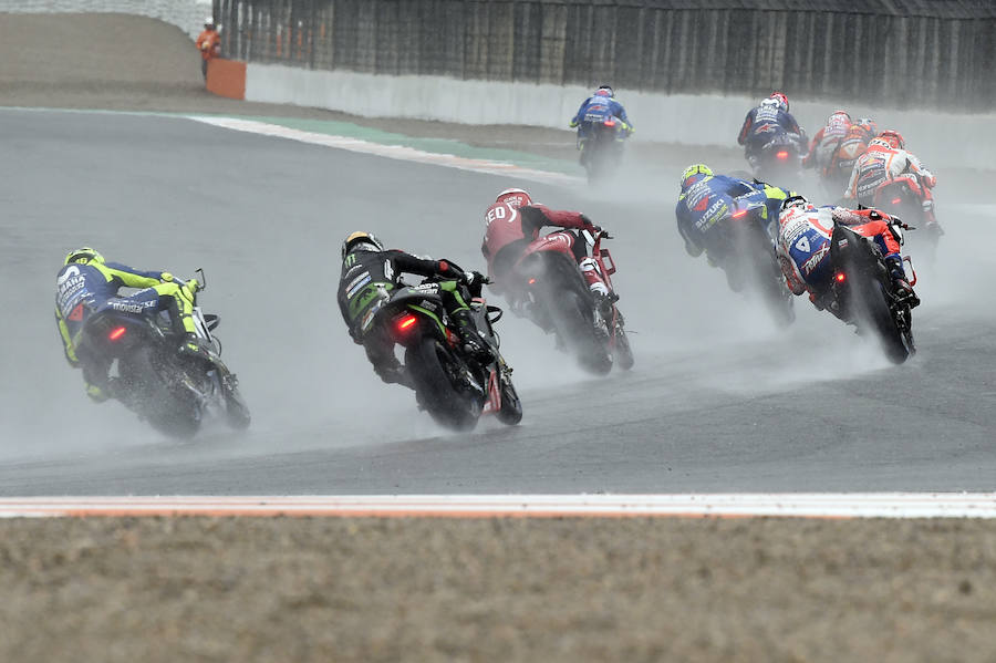 Así está siendo la última jornada del mundial de motociclismo en Cheste