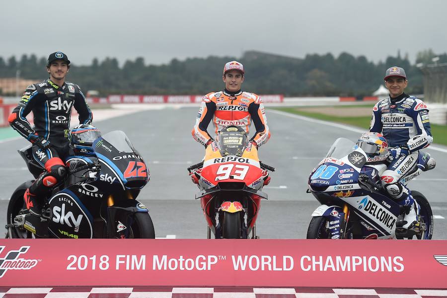 Así está siendo la última jornada del mundial de motociclismo en Cheste