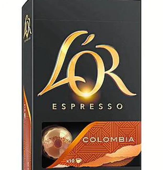 Cápsulas de café LOR Espresso Onyx con 10 pzas