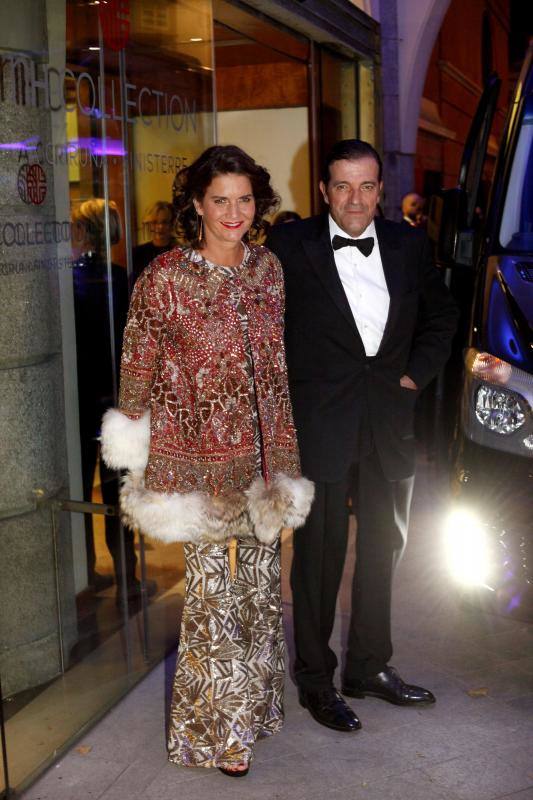 Samantha Vallejo-Nágera y su marido, Pedro Aznar. 