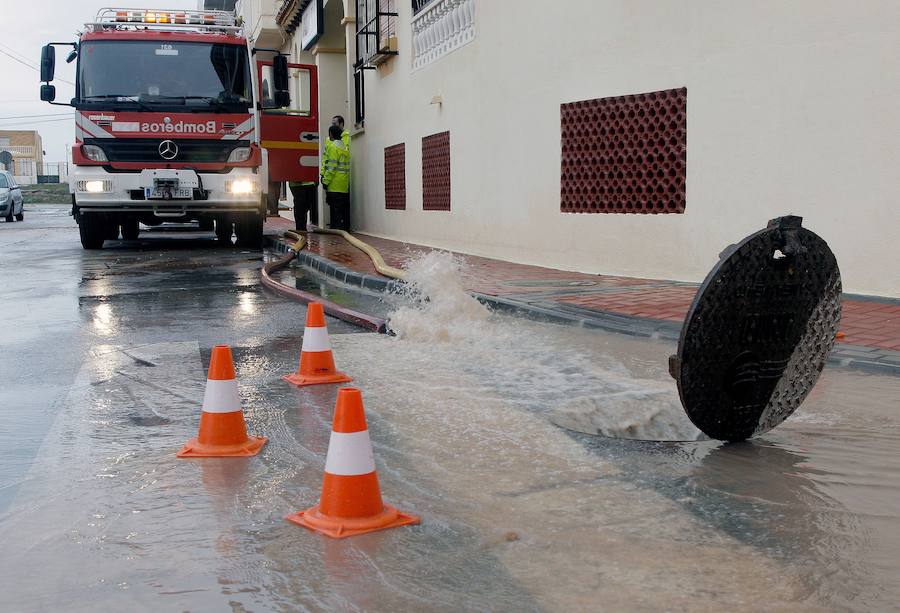 Las lluvias en Torrevieja.