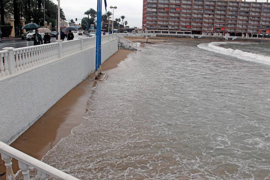 Las lluvias en Torrevieja.