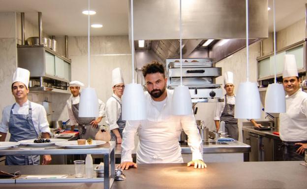 Cocina del restaurante Orobianco de Calpe.