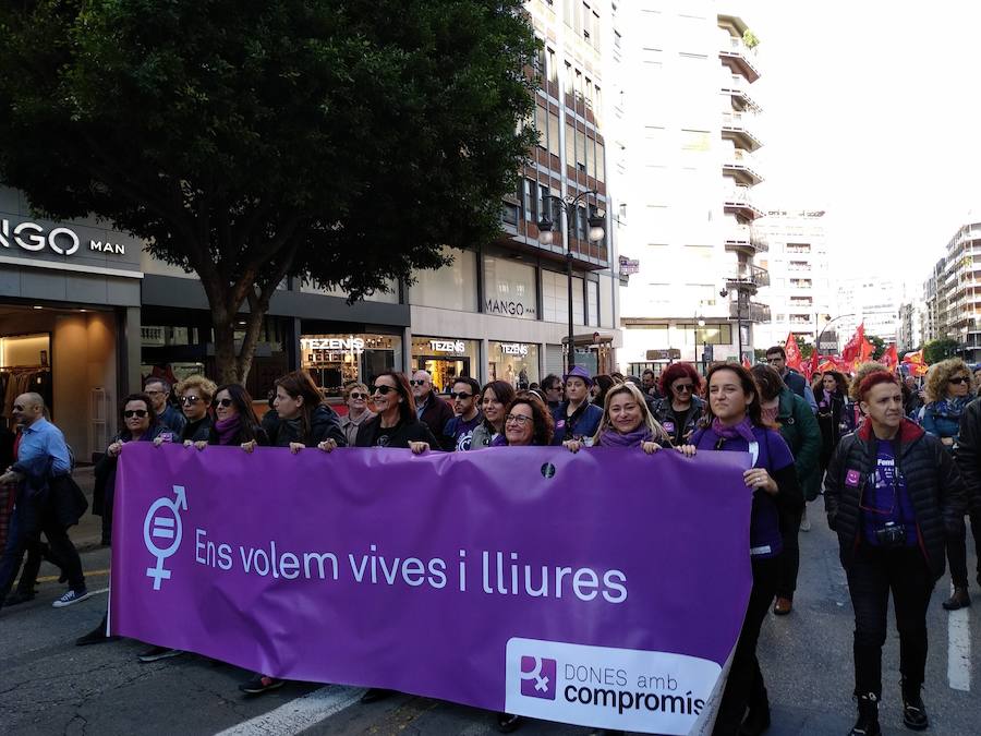 Fotos: Fotos Manifestación contra la violencia de género en Valencia