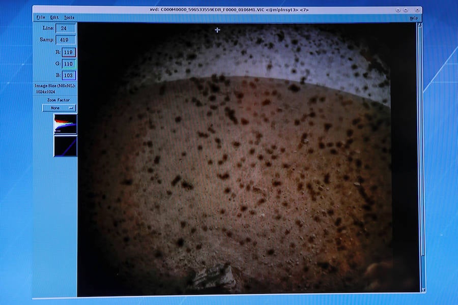 Fotos: InSight de la NASA aterriza en Marte