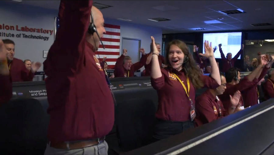 Fotos: InSight de la NASA aterriza en Marte