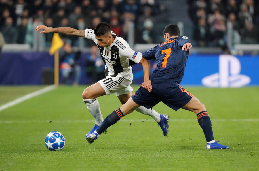 Estas son las imágenes que deja el partido de la jornada cinco de la Liga de Campeones en el Juventus Stadium