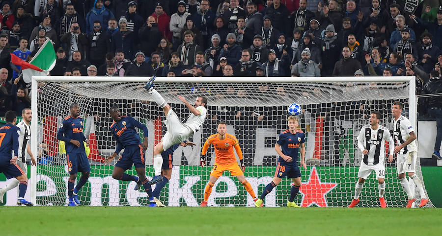 Estas son las imágenes que deja el partido de la jornada cinco de la Liga de Campeones en el Juventus Stadium