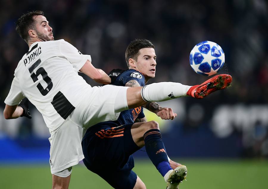 Estas son las imágenes que deja el partido de la jornada cinco de la Liga de Campeones en el Juventus Stadium