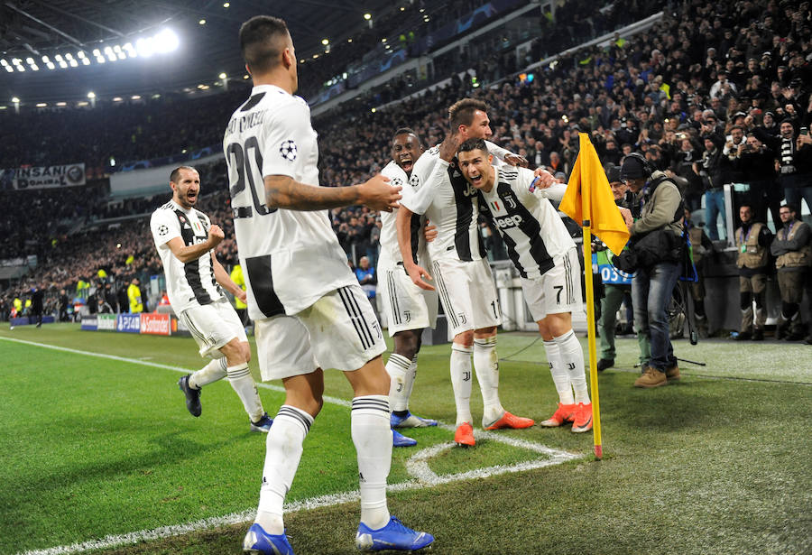 Estas son las imágenes que deja el partido de la jornada cinco de la Liga de Campeones en el Juventus Stadium