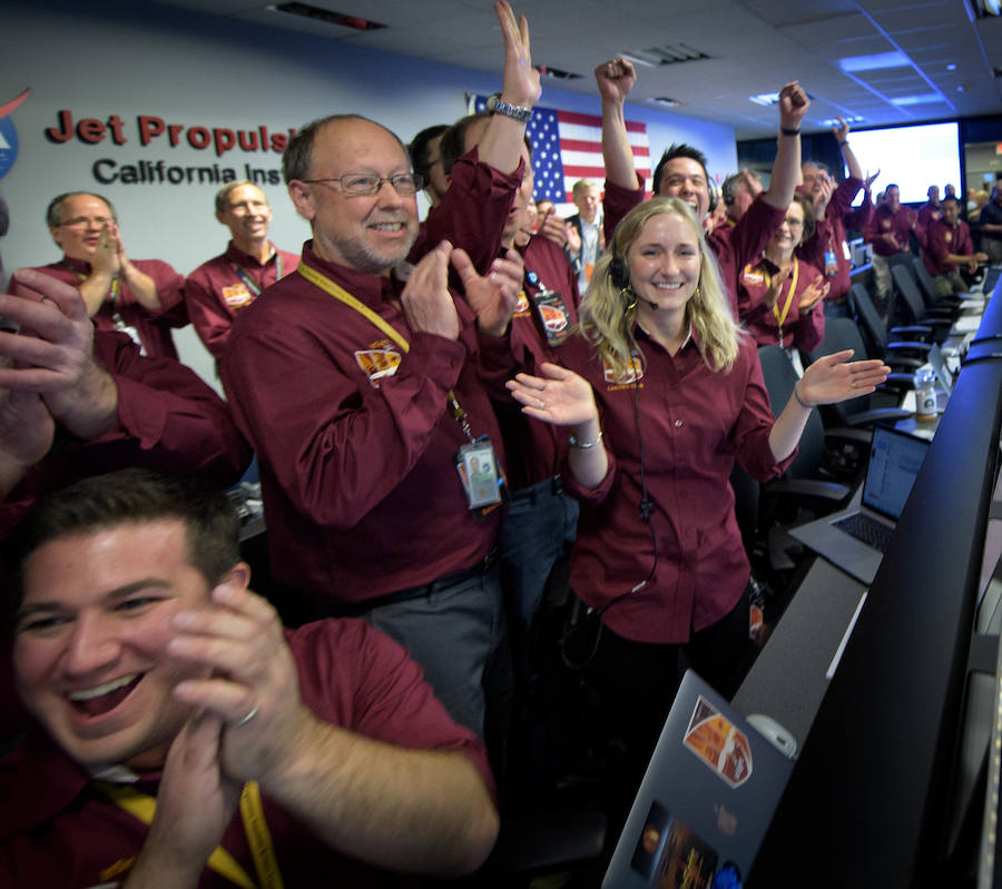 Fotos: InSight de la NASA aterriza en Marte