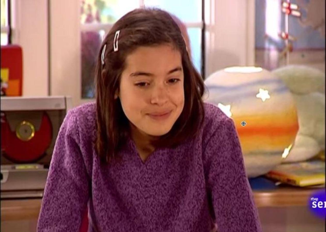 Noelia Ortega en su papel de Amalia Hidalgo.