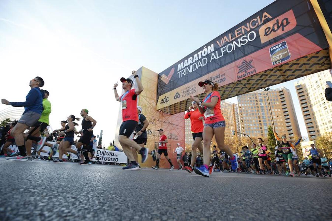 Las mejores imágenes del Maratón Valencia Trinidad Alfonso EDP