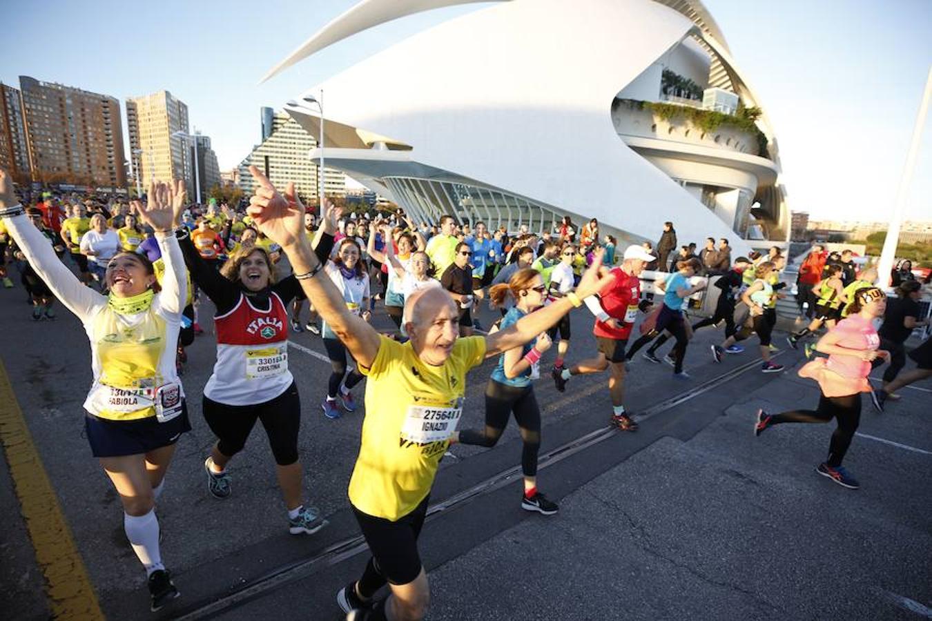 Las mejores imágenes del Maratón Valencia Trinidad Alfonso EDP