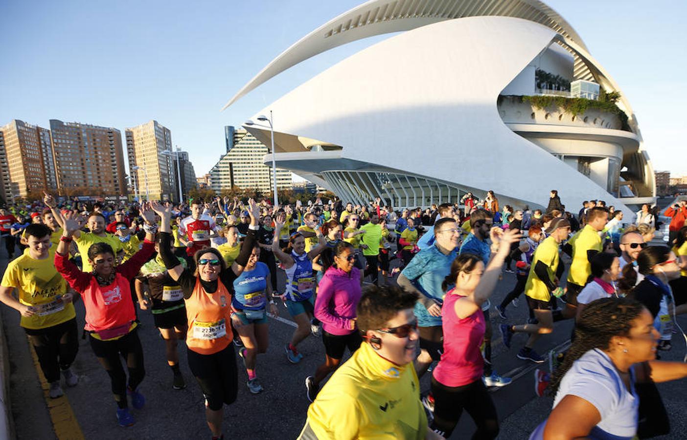 Las mejores imágenes del Maratón Valencia Trinidad Alfonso EDP