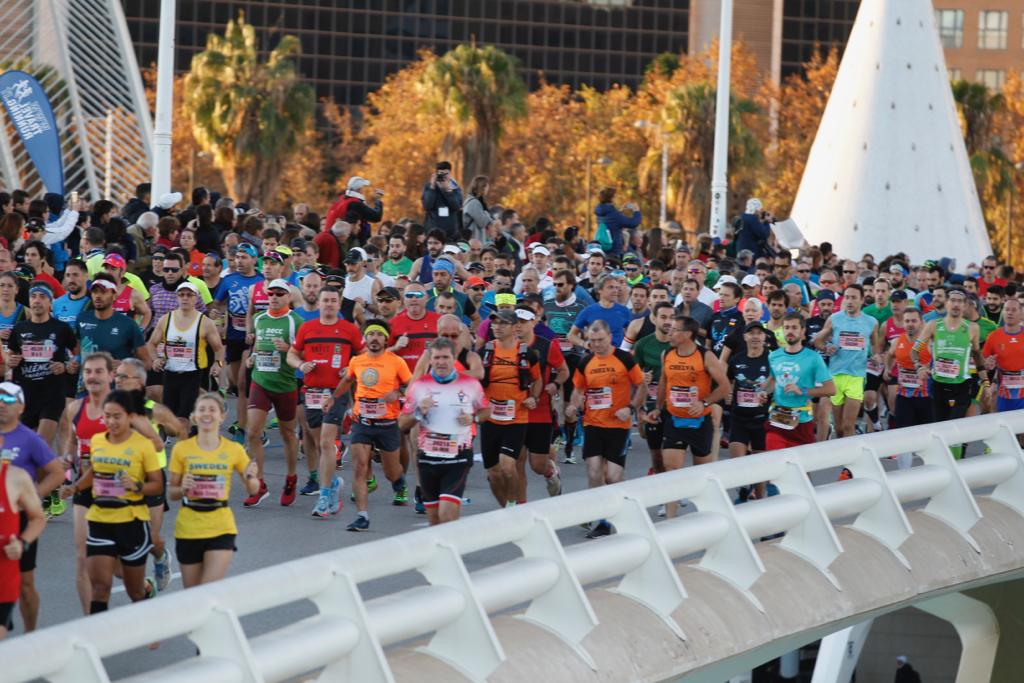 Las mejores imágenes del Maratón Valencia Trinidad Alfonso EDP