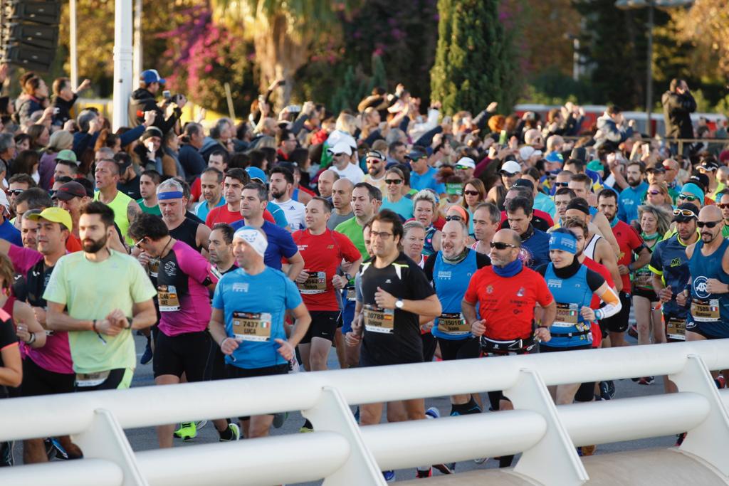 Las mejores imágenes del Maratón Valencia Trinidad Alfonso EDP