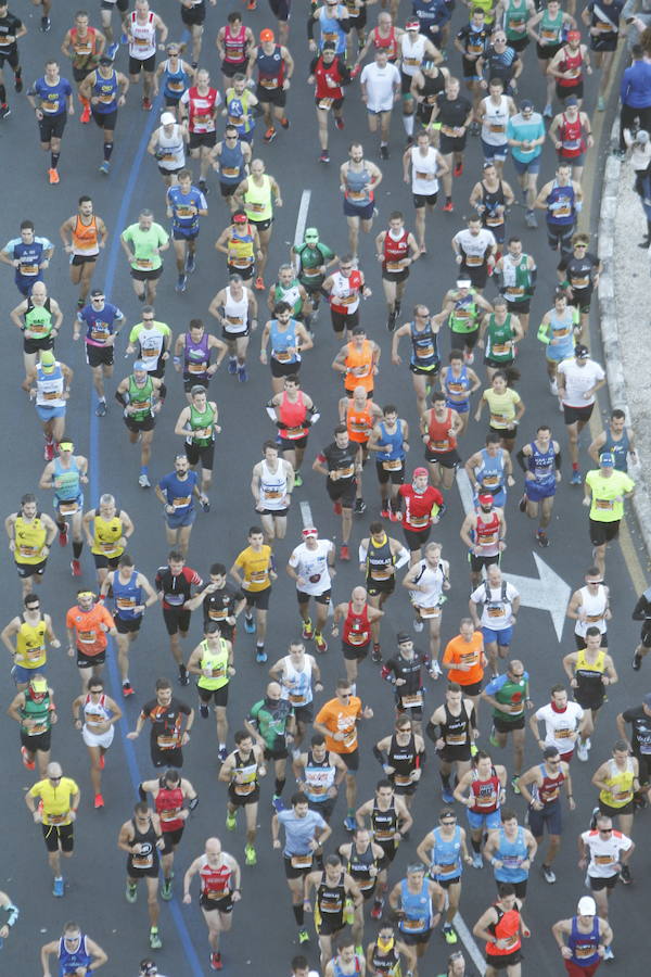 Las mejores imágenes del Maratón Valencia Trinidad Alfonso EDP