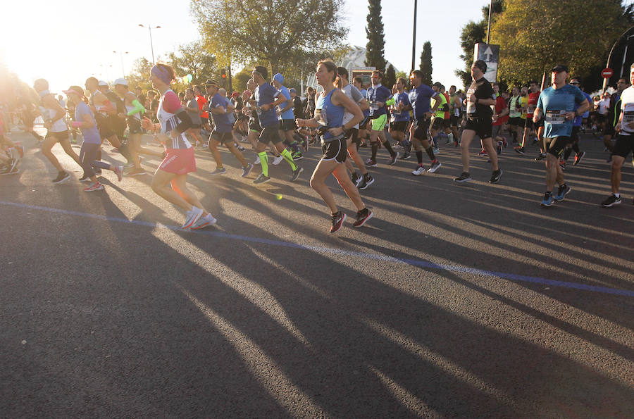 Las mejores imágenes del Maratón Valencia Trinidad Alfonso EDP