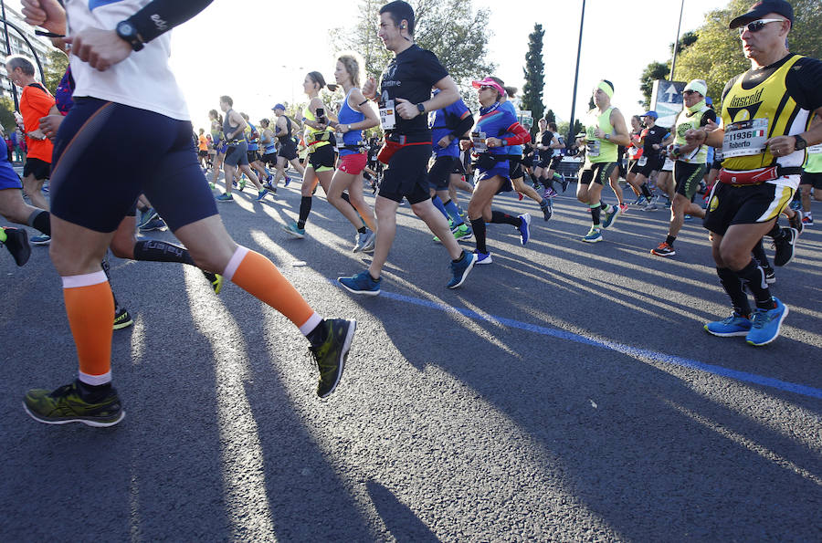 Las mejores imágenes del Maratón Valencia Trinidad Alfonso EDP