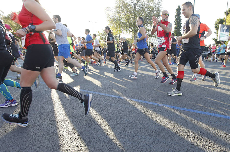 Las mejores imágenes del Maratón Valencia Trinidad Alfonso EDP