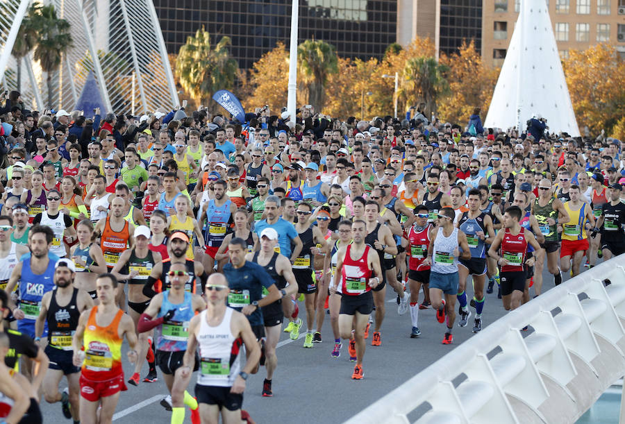 Las mejores imágenes del Maratón Valencia Trinidad Alfonso EDP