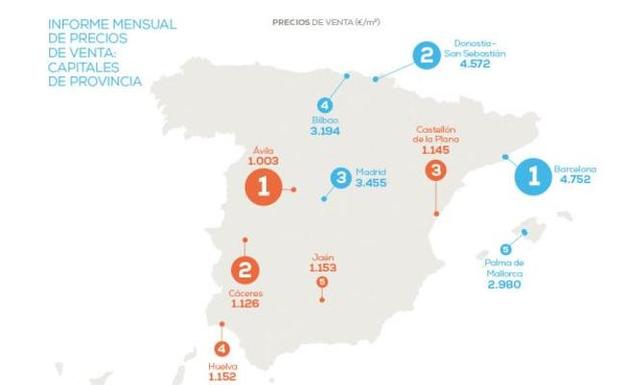 El precio de los pisos crece un 24% en Valencia en los últimos doce meses