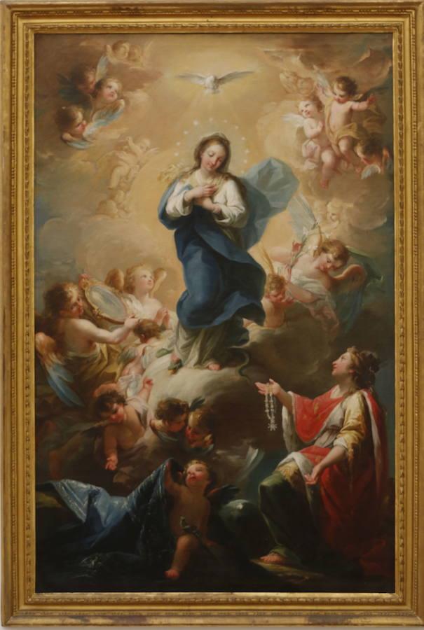 Otra de las obras sobre la Inmaculada Concepción en el Museo de Bellas Artes de Valencia.