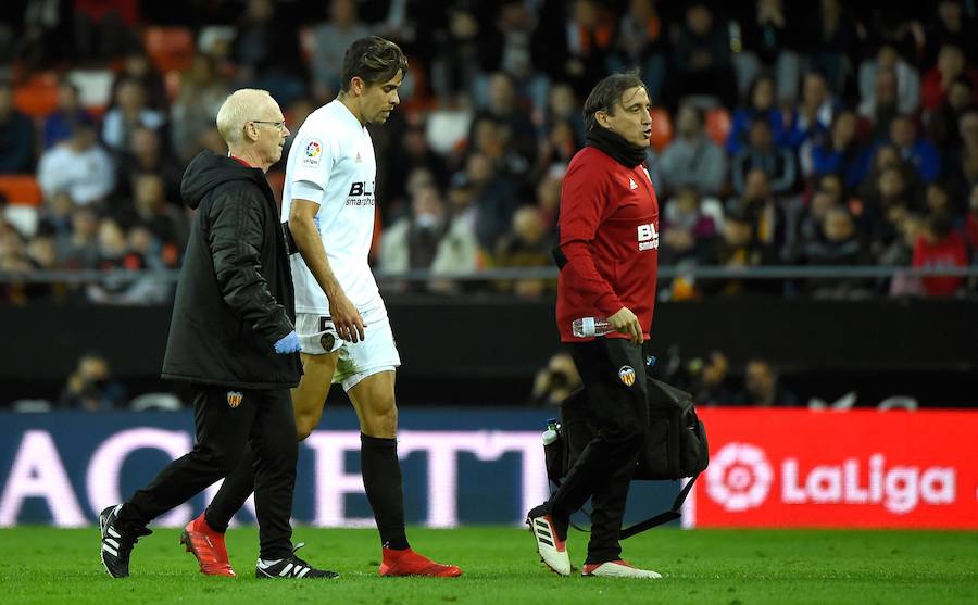 Estas son las imágenes que deja el partido de la jornada 15 de LaLiga en Mestalla