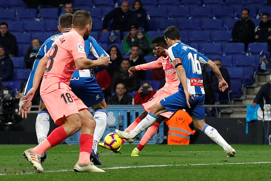 Fotos: Las mejores imágenes del Espanyol-Barcelona