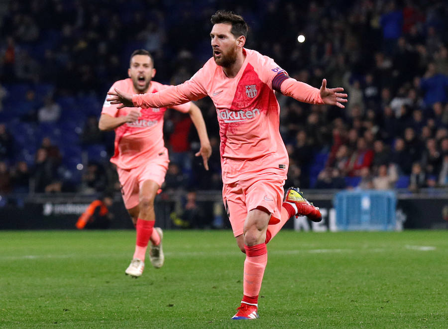 Fotos: Las mejores imágenes del Espanyol-Barcelona