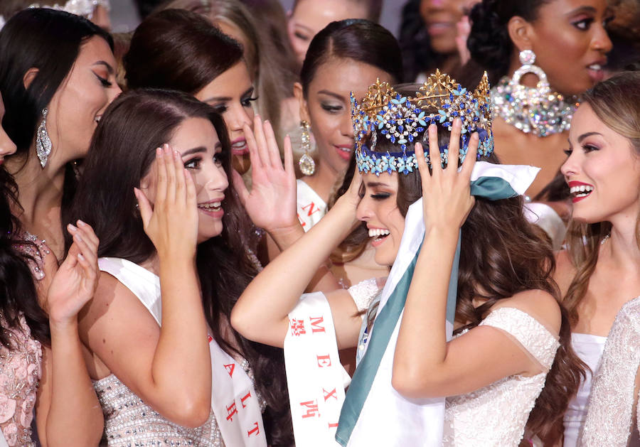 La modelo mexicana Vanessa Ponce de León, de 26 años, se coronó esta noche Miss Mundo en la sexagésimo octava edición del certamen, celebrada en la ciudad tropical china de Sanya, logrando así la primera corona para su país. La guanajuatense se impuso en una disputada ronda final a la tailandesa Nicolene Pichapa Limunskan, que terminó segunda, y a las aspirantes de Bielorrusia, Jamaica y Uganda. «Usaré mi reinado para seguir haciendo lo mismo que hago desde hace tres años, es decir, seguir siendo un ejemplo, porque todos podemos ser un ejemplo. El mundo necesita un cambio y ayudar no es tan difícil», comentó la modelo mexicana al recibir la corona.