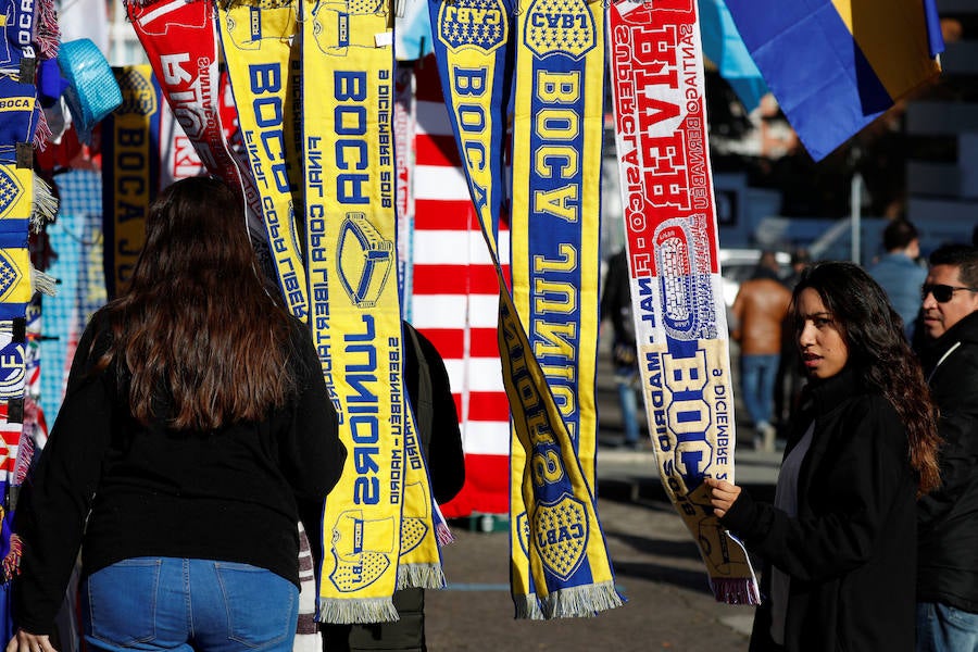 Fotos: Previa de la final de la Copa Libertadores entre River Plate y Boca Juniors en Madrid